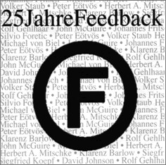 Cover of 25 Jahre Feedback Studio