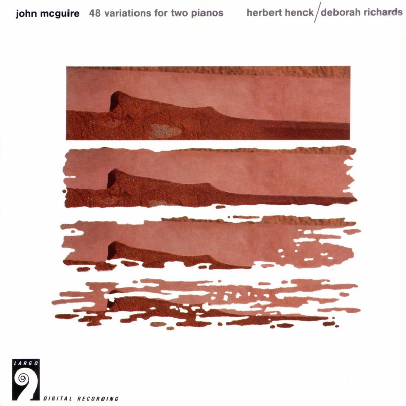 Cover of Forty-Eight Variations for Two Pianos