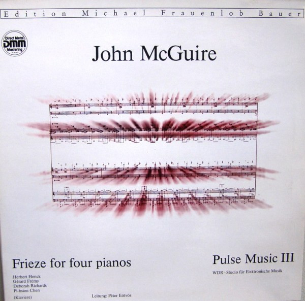 Cover of Frieze for Four Pianos / Pulse Music III